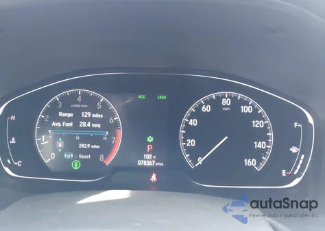 2018 Honda Accord Ex-L from USA, damaged, VIN 1HGCV1F56JA199866